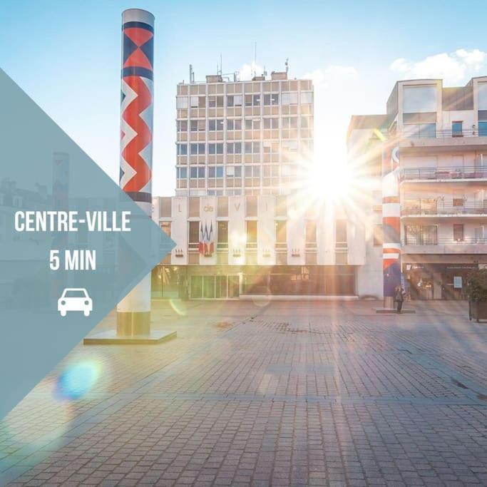 Le Paisible • Garage Privatif • Traversant • Calme Chateauroux Bagian luar foto